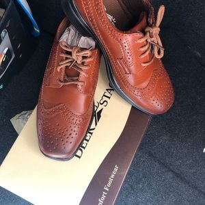Deer Stags boy dress shoes